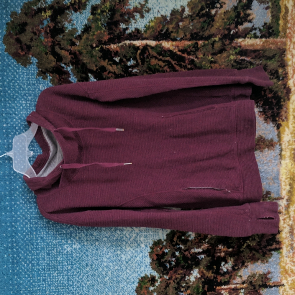 Burgundy Hoodie